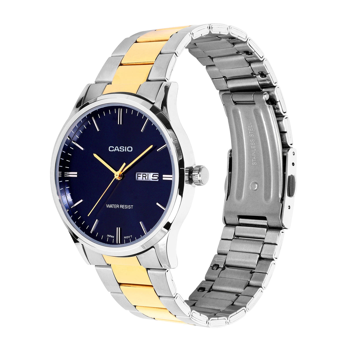 Casio MTP-SN8YSG-2B – angled view