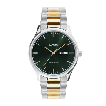 Casio MTP-SN8YSG-3B – front three-quarter view