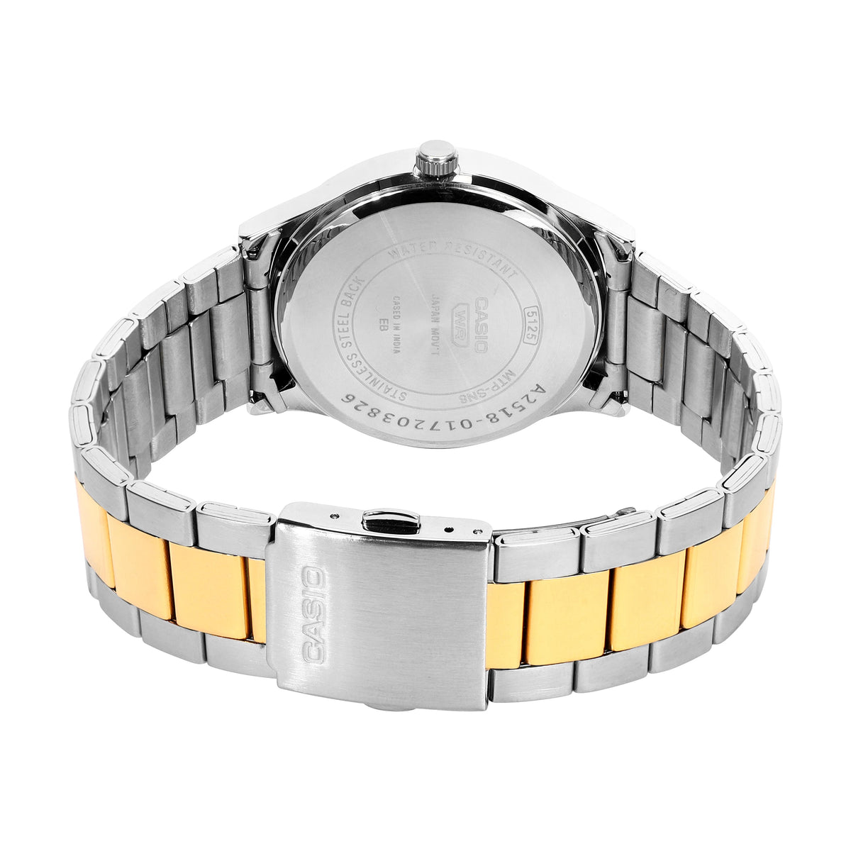 Casio MTP-SN8YSG-3B – case back