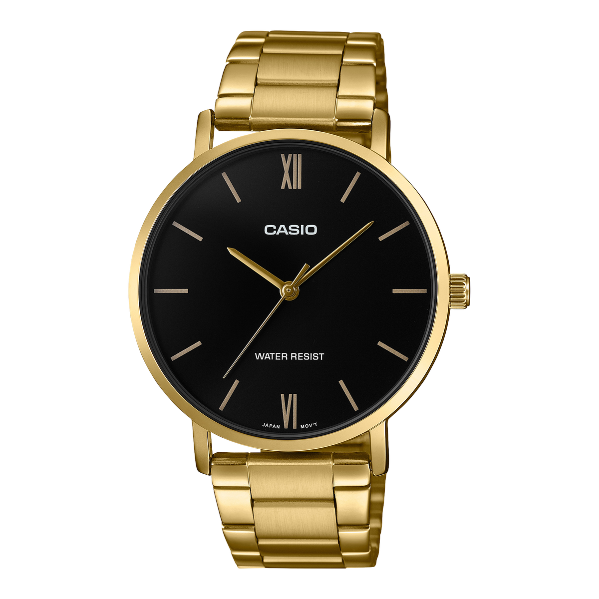 Casio MTP-VT01G-1B – front view