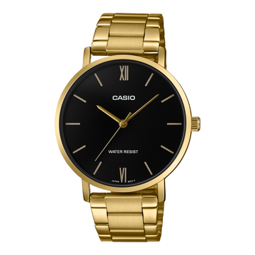 Casio MTP-VT01G-1B – front view