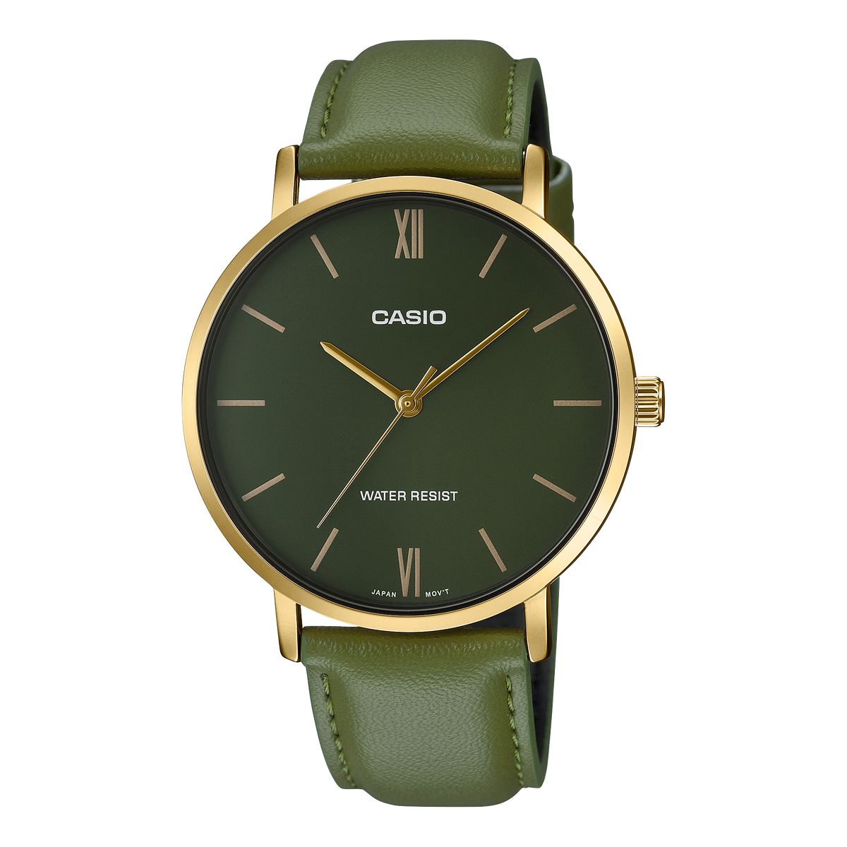 Casio MTP-VT01GL-3B – front view