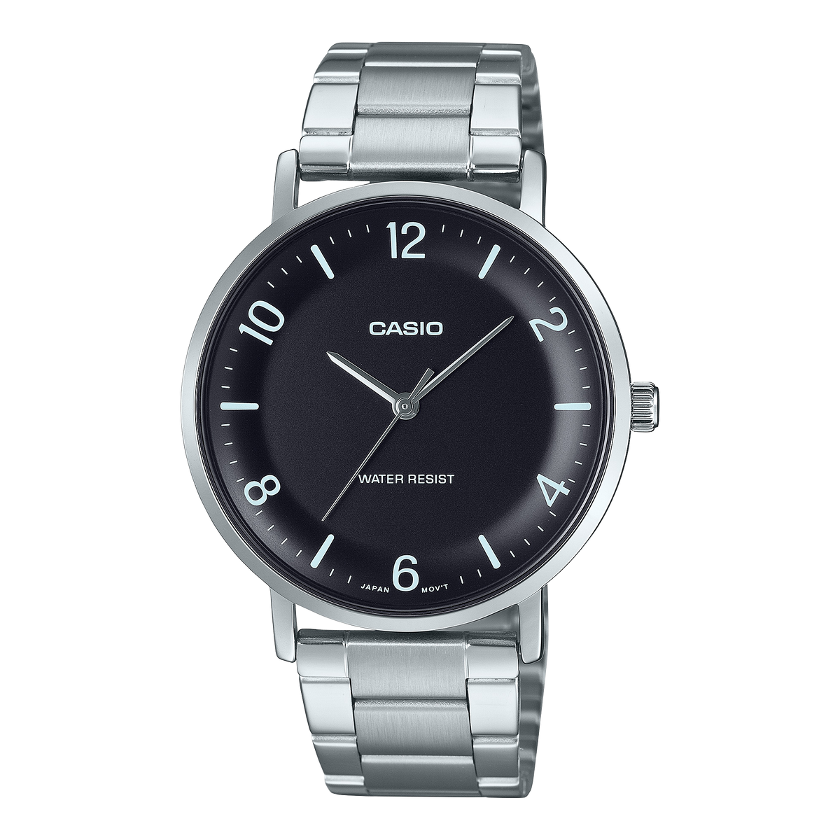 Casio Casio Collection MTP-VT03D-1B – front three-quarter view