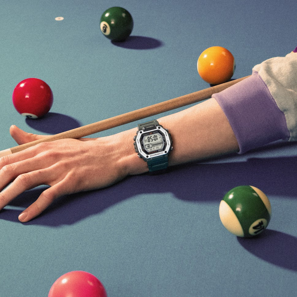 Casio MWD-110H-3AV – on the wrist