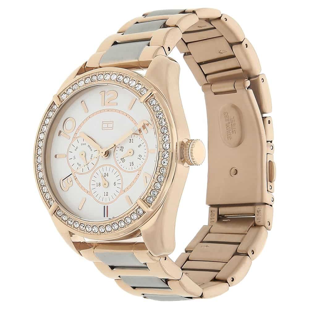 White Dial Two Toned Stainless Steel Strap Watch TH1781266J - Kamal Watch Company