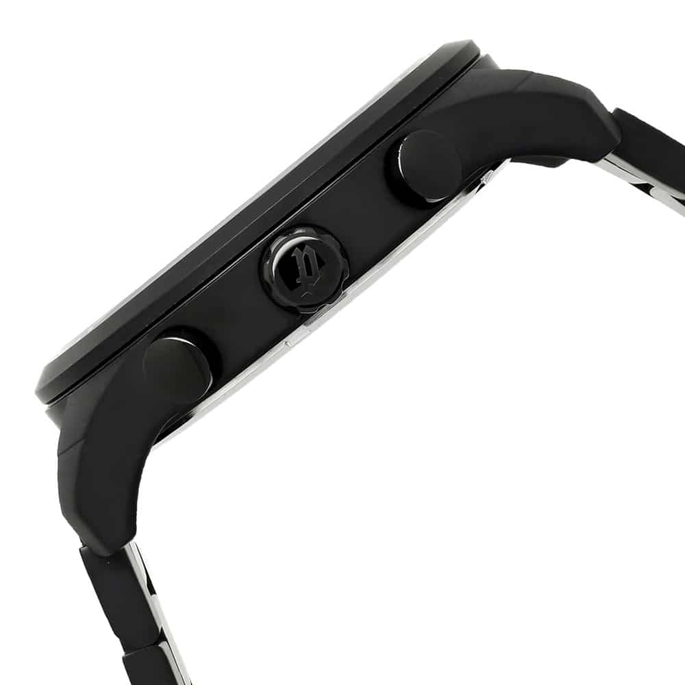 Black Dial Black Metal Strap Watch PL14836JSB02MJ - Kamal Watch Company