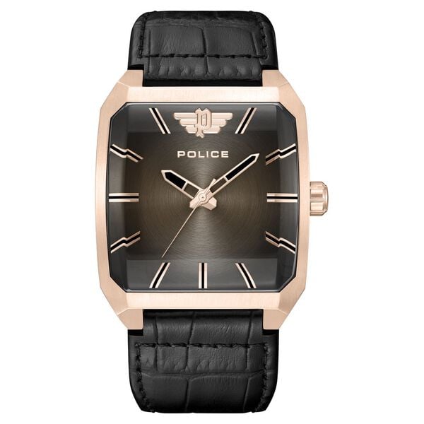 Police Black Dial Quartz Analog Watch for Men