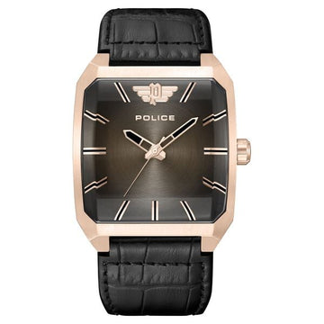Police Black Dial Quartz Analog Watch for Men