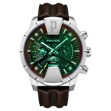 Police Multifunction Black Dial Watch for Men