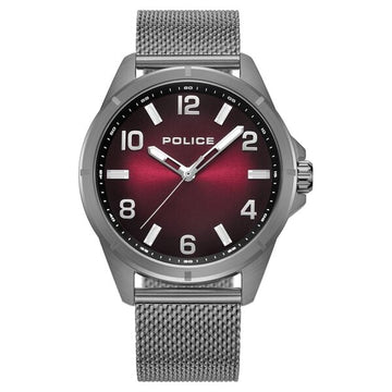 Police Analog Maroon Dial Watch for Men
