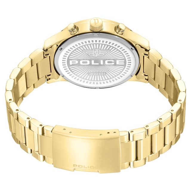 Police Green Dial Golden Stainless Steel Strap Watch NEPLPEWJK2203104