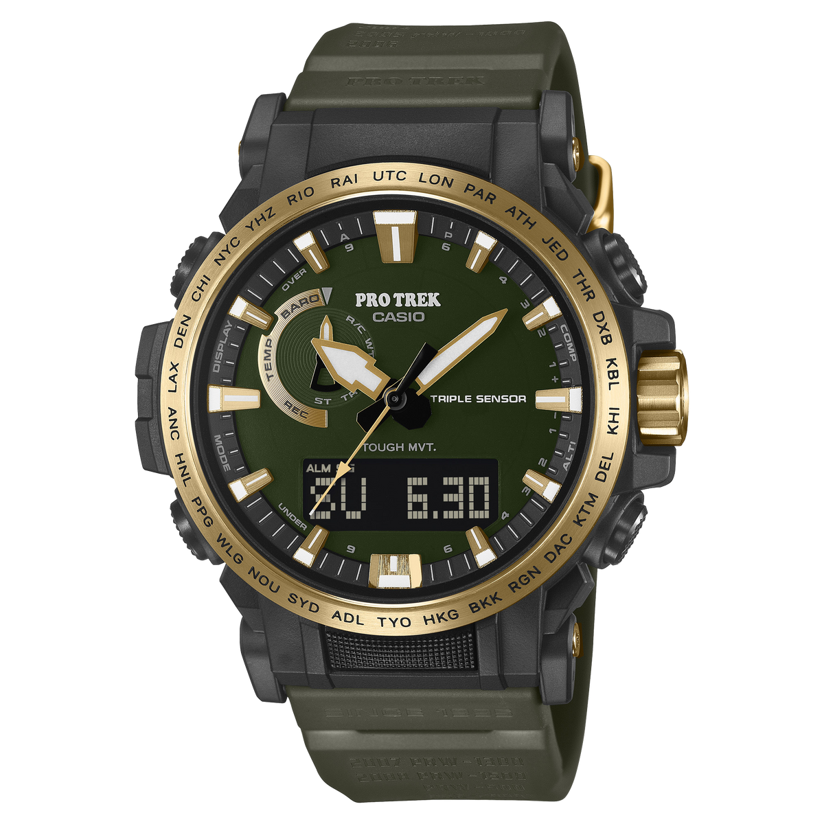 Casio Pro Trek PRW-61ANS-3 – front three-quarter view