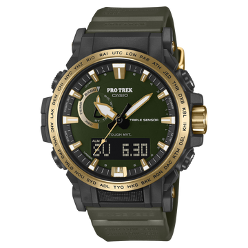 Casio Pro Trek PRW-61ANS-3 – front three-quarter view