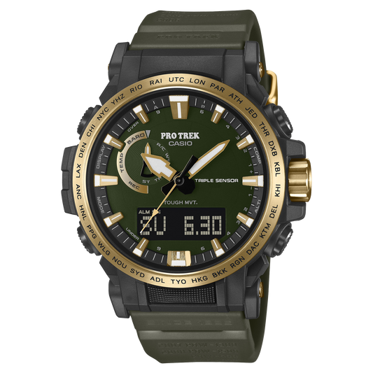 Casio Pro Trek PRW-61ANS-3 – front three-quarter view