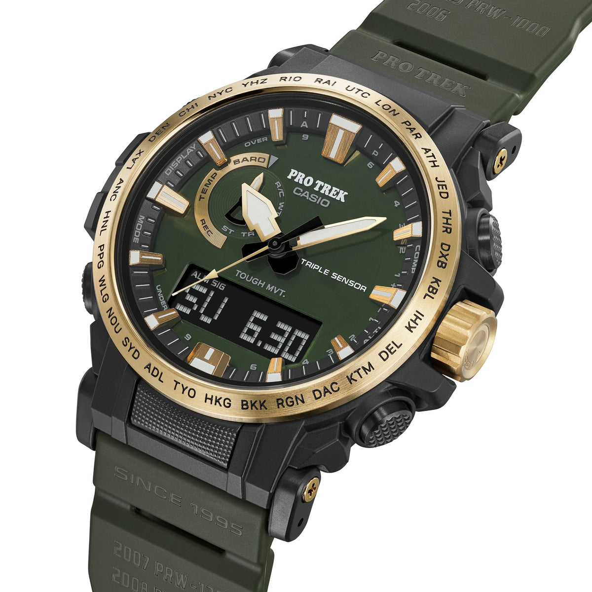 Casio Pro Trek PRW-61ANS-3 – side view