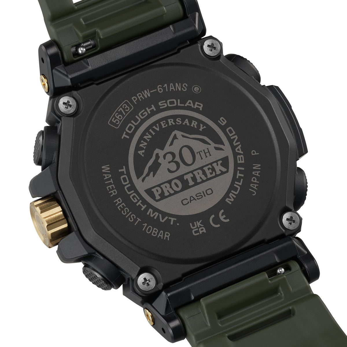 Casio Pro Trek PRW-61ANS-3 – angled view