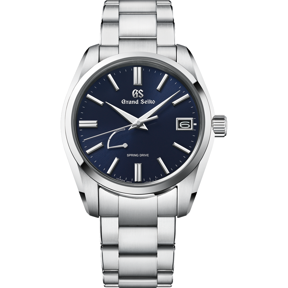 Grand Seiko Heritage Spring Drive SBGA439G 40.0 mm Steel Midnight Blue Dial Watch for Men