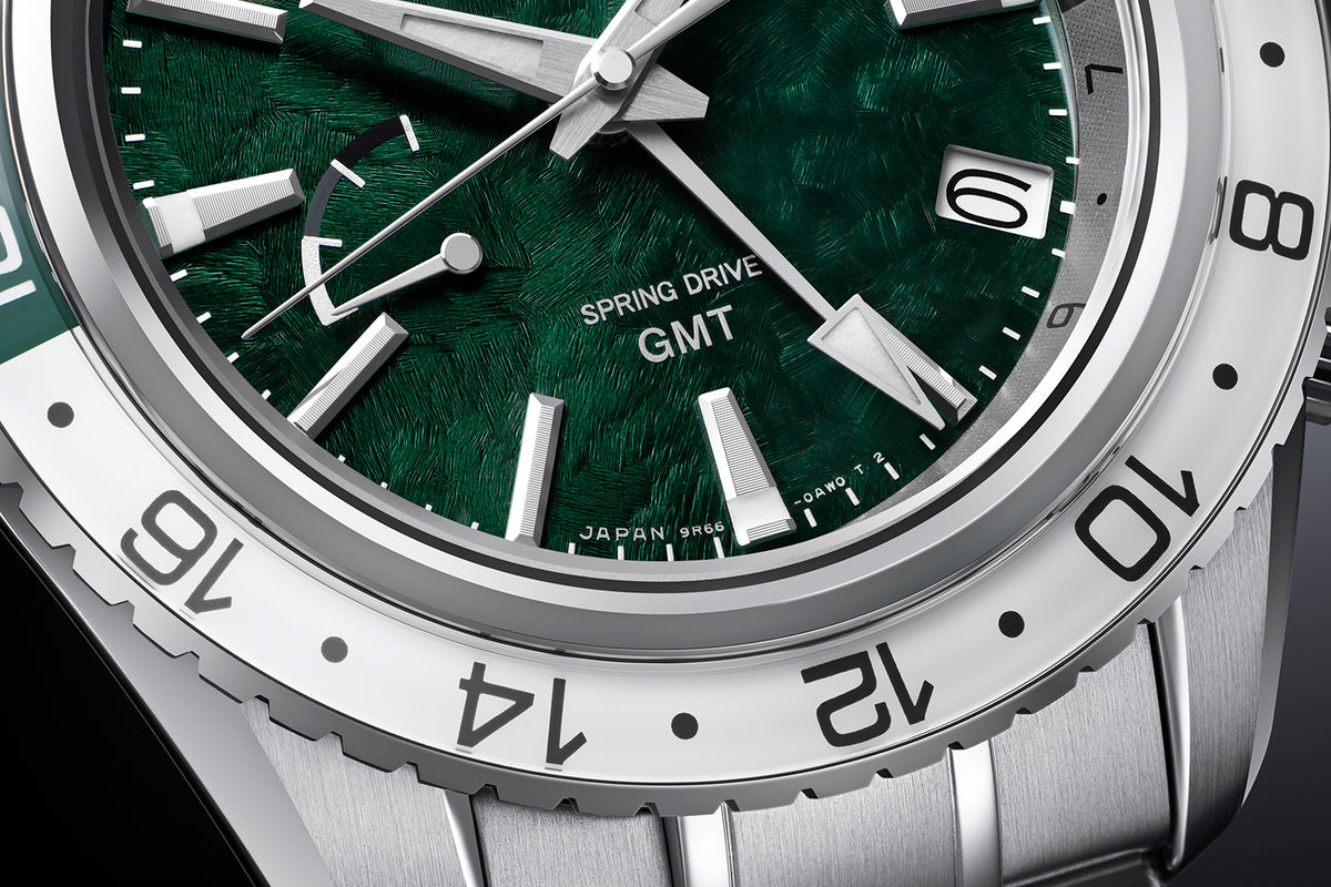 Grand Seiko Sport SBGE295G – dial close-up
