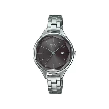 CASIO SHEEN Silver Cut Glass - Women's Watch SH250 - Kamal Watch Company
