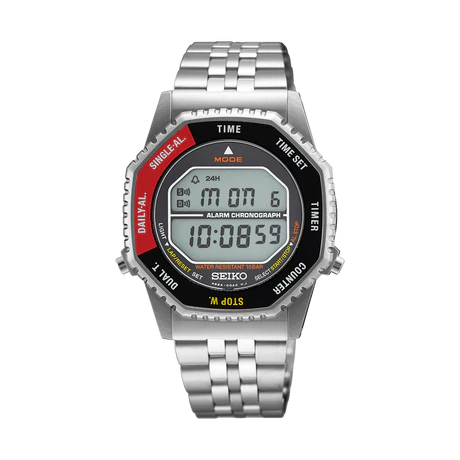 Seiko SMGG19P1 Men’s Digital Watch in Red & Black