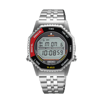 Seiko SMGG19P1 Men’s Digital Watch in Red & Black
