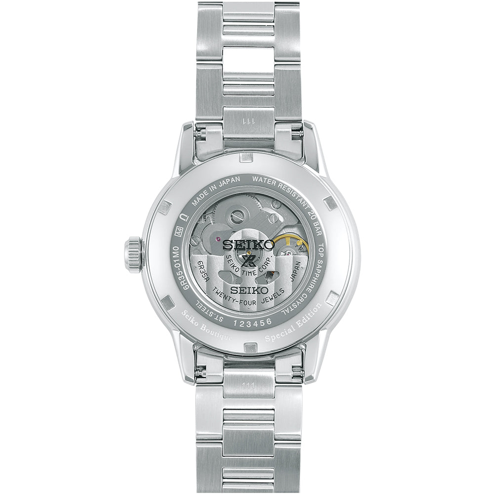 Seiko Prospex SPB289J1 – case back
