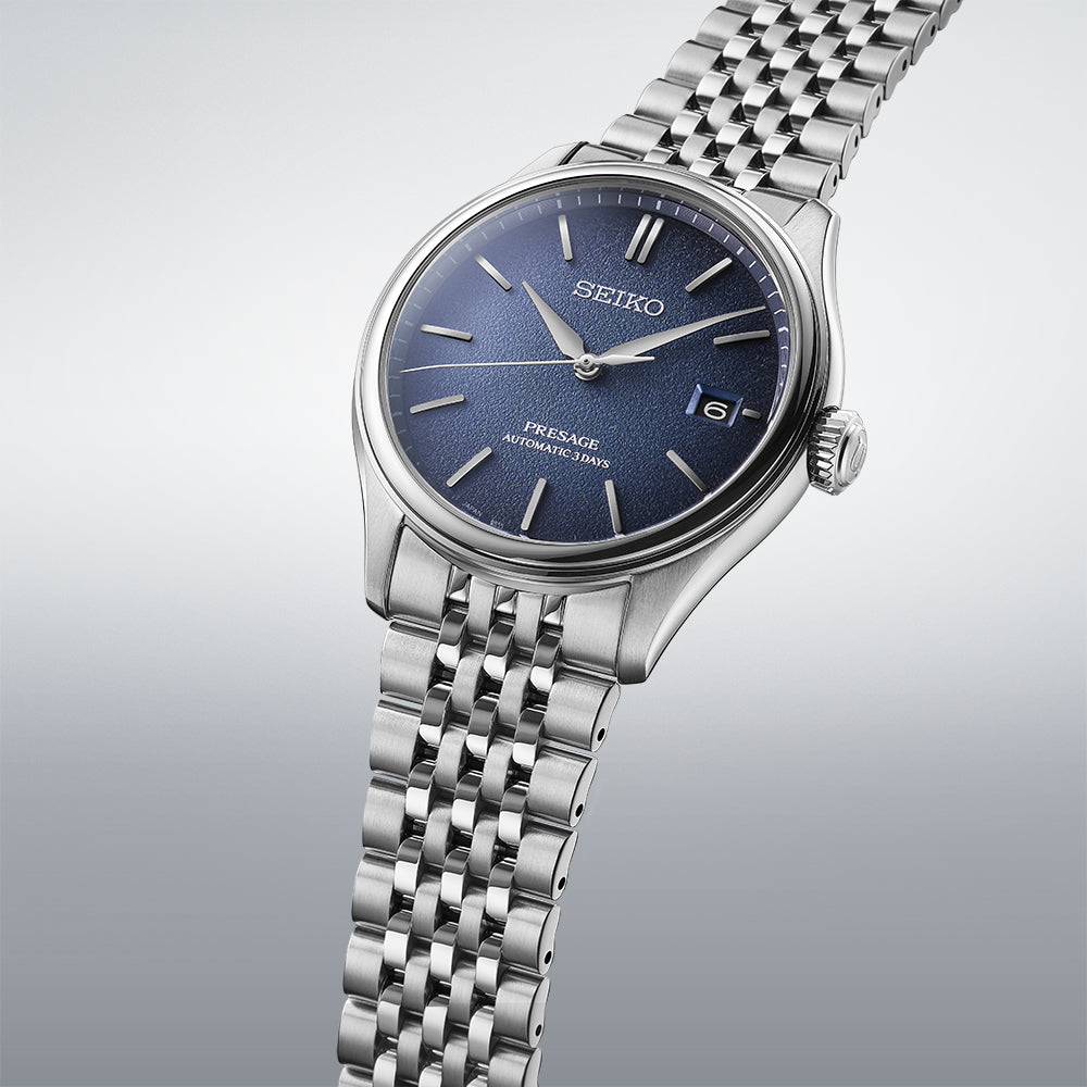 Seiko Presage SPB525J1 – three-quarter view 2