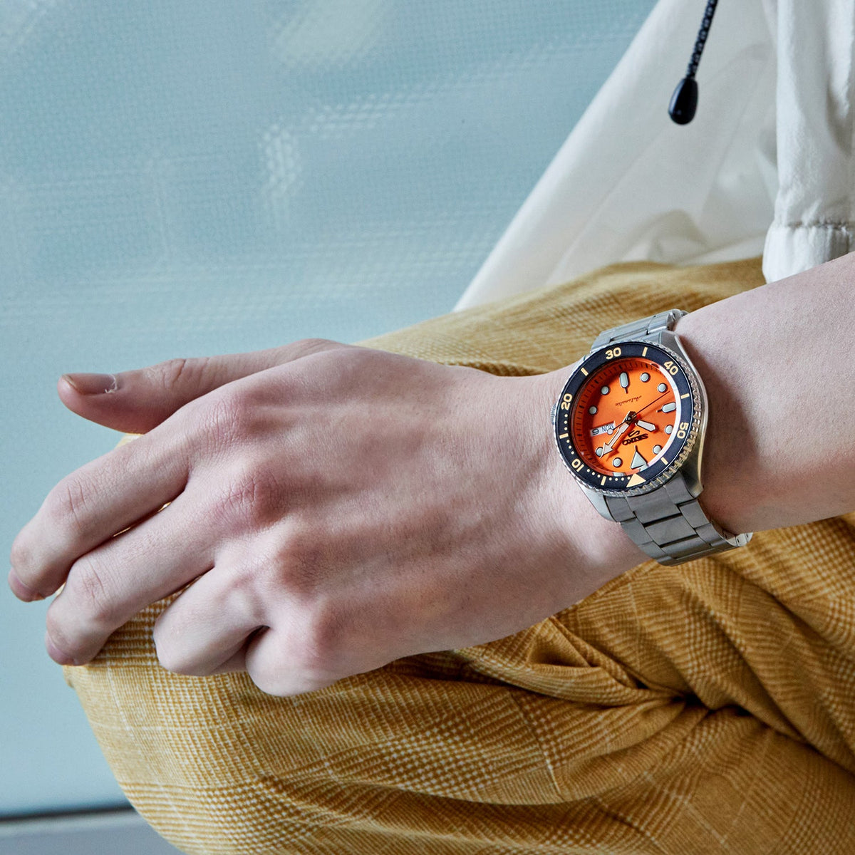 Seiko 5 Sports SRPD59K1 – on the wrist