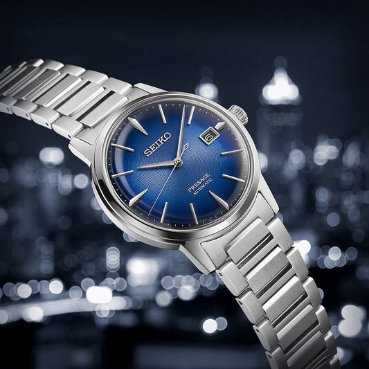 SEIKO PRESAGE COCKTAIL TIME THE AVIATION-SRPJ13J1 - Kamal Watch Company