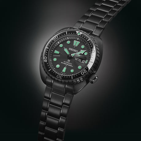 Prospex ‘Black Series’ ‘Night Vision’ Turtle Diver’s watch - SRPK43K1