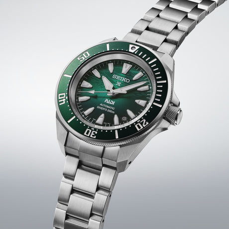 Seiko Prospex PADI 60th Anniversary 4R Compact Mechanical Diver’s Watch in Underwater - SRPL53K1