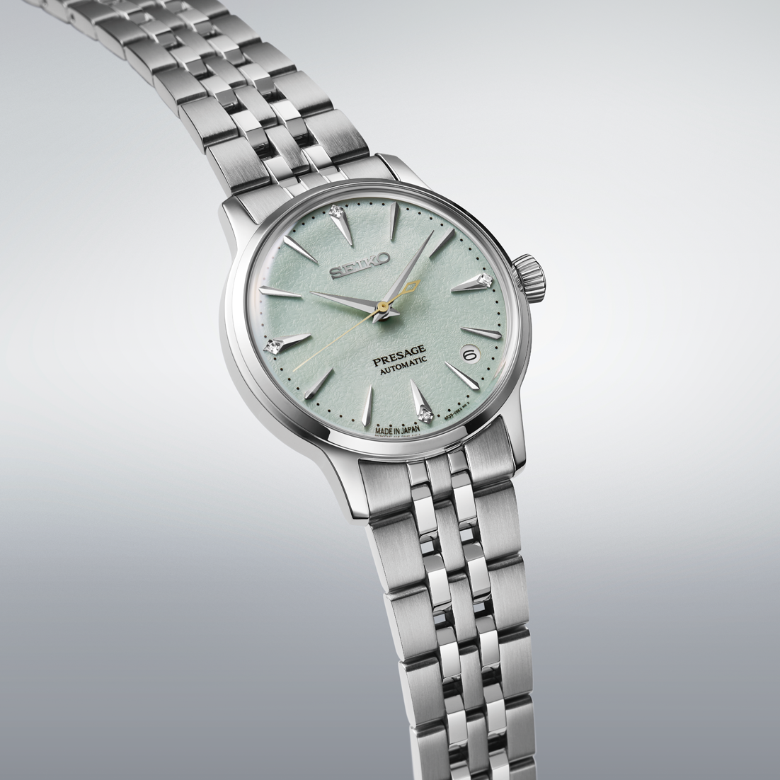 Seiko Presage SRPL63J1 – three-quarter view
