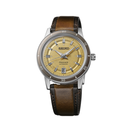 Seiko Presage Style 60's in Golden Yellow - SRPL75J1