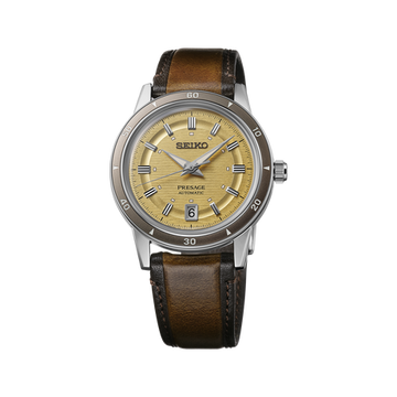 Seiko Presage Style 60's in Golden Yellow - SRPL75J1