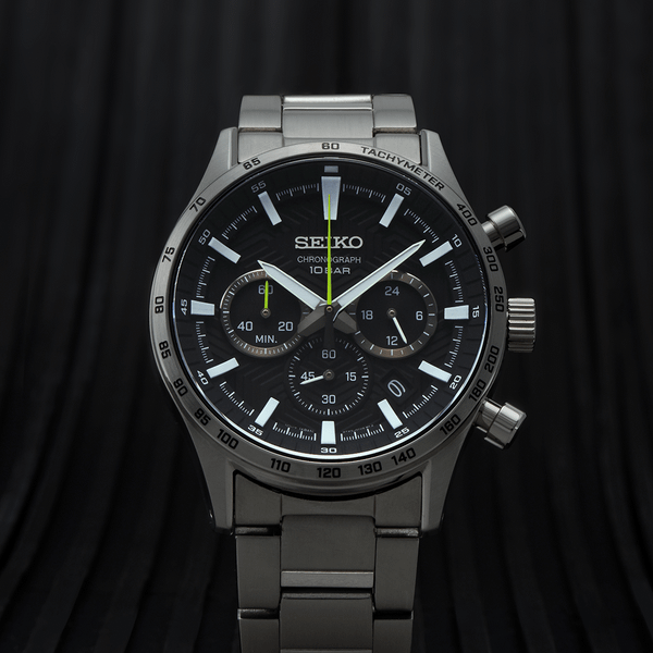 SEIKO DRESS CHRONOGRAPH WATCH - SSB413P1 - Kamal Watch Company