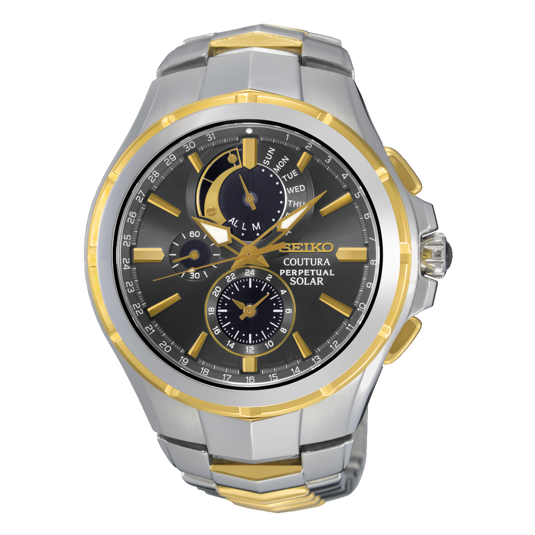 Seiko Coutura SSC376P9 – front view