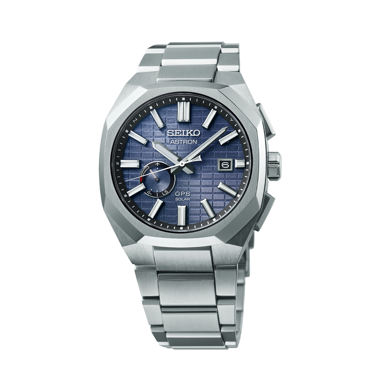 Astron GPS Solar Sapphire Blue Crystal Box - SSJ013J1