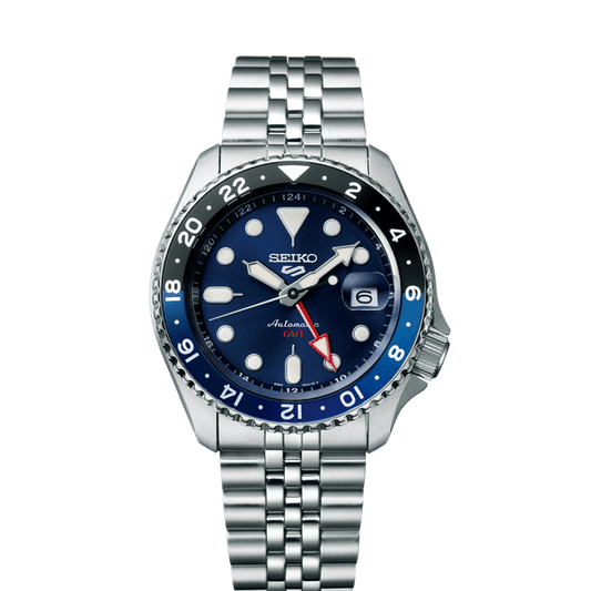 SEIKO 5 SPORTS ‘BLUEBERRY’ GMT SKX RE-INTERPRETATION - SSK003K1 - Kamal Watch Company