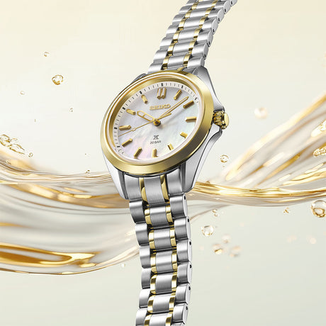 SEIKO Prospex Ladies Marine Sports in Two-Tone - SUR608J1