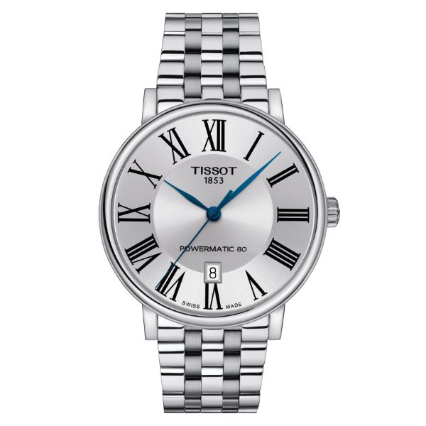 T-Classic Carson Premium Powermatic 80 Swiss Automatic Men T1224071103300