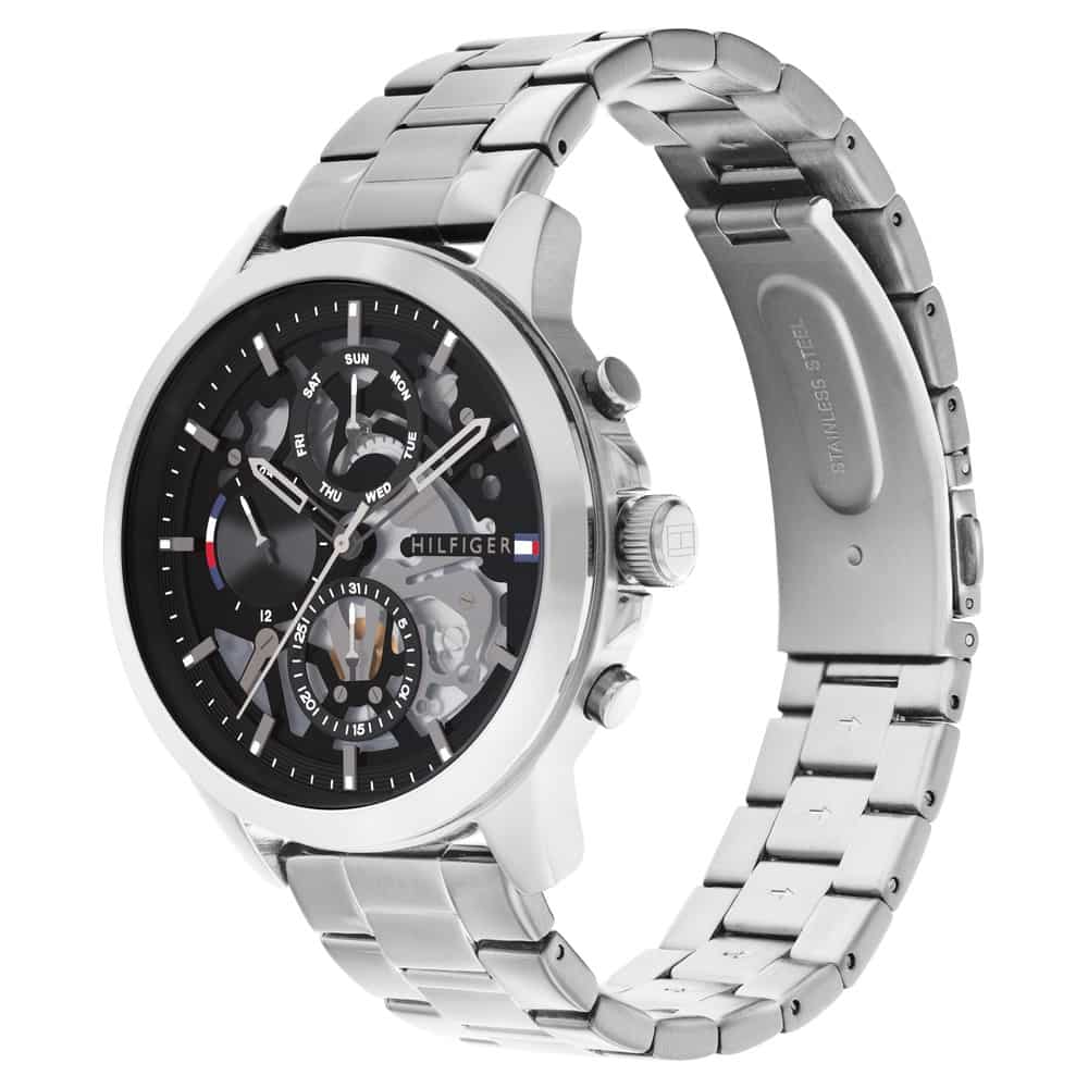 Tommy Hilfiger Men Black Dial Analog Watch TH1710477 - Kamal Watch Company