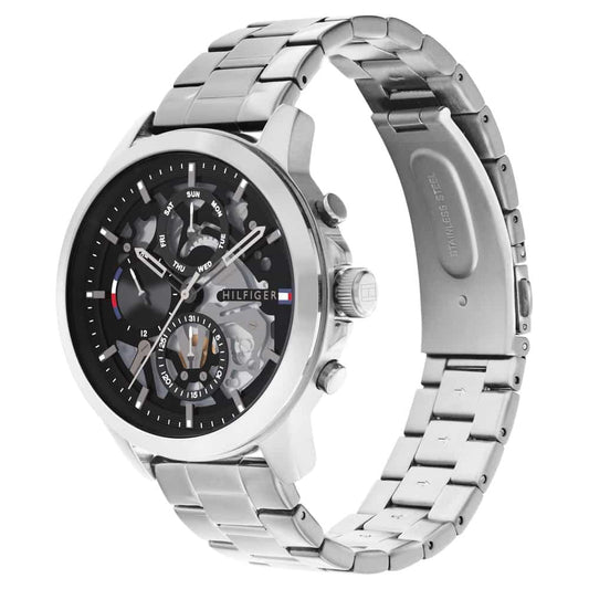 Tommy Hilfiger Men Black Dial Analog Watch TH1710477 - Kamal Watch Company