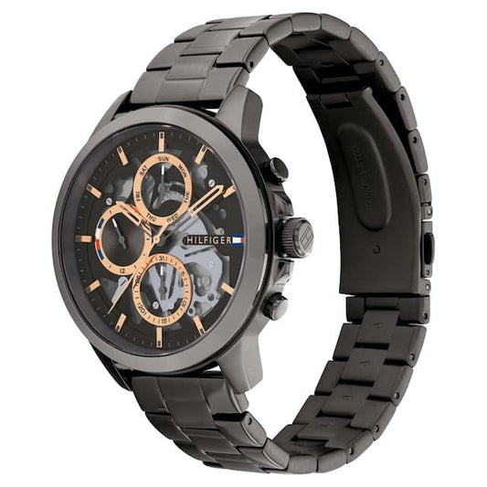 Tommy Hilfiger Men Henry Round Grey Watches-TH1710479 - Kamal Watch Company