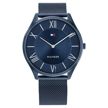 Tommy Hilfiger Blue Dial Blue Stainless Steel Strap Watch for Men