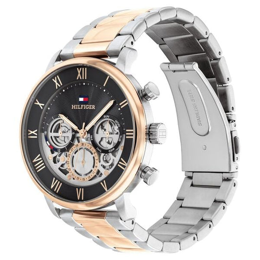 Tommy Hilfiger Quartz Multifunction Grey dial Stainless Steel Strap Watch for Men