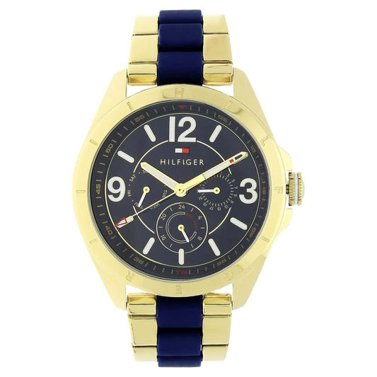 Blue Dial Two Toned Bi Metal Strap Watch TH1781769J - Kamal Watch Company
