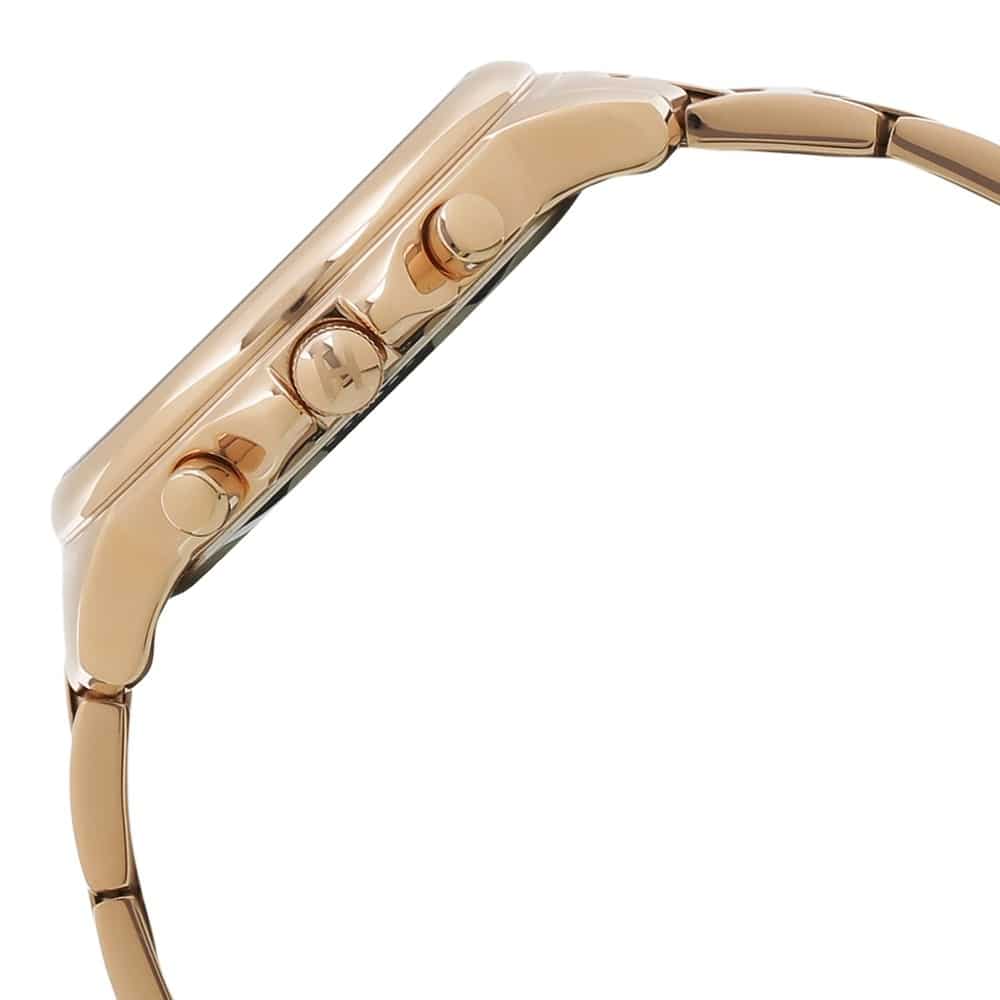 Black Dial Rose Gold Metal Strap Watch TH1781820 - Kamal Watch Company