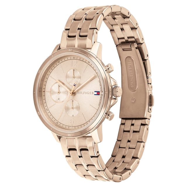 Grey Dial Golden Stainless Steel Strap Watch NDTH1782190 - Kamal Watch Company