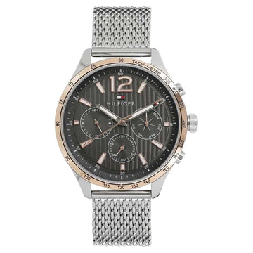 Grey Dial Silver Metal Strap Watch NCTH1791466 - Kamal Watch Company