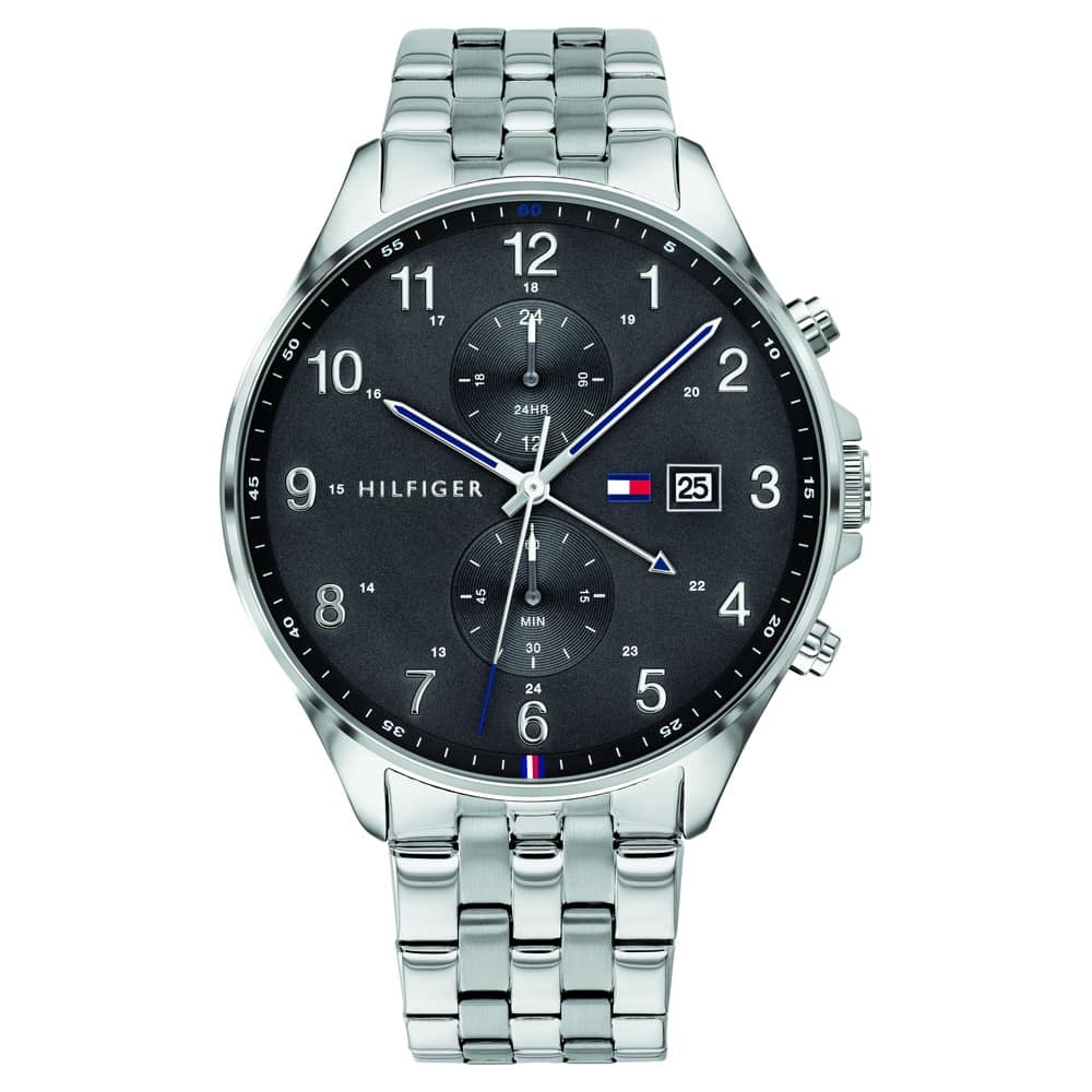 Grey Dial Silver Stainless Steel Strap Watch TH1791707 - Kamal Watch Company